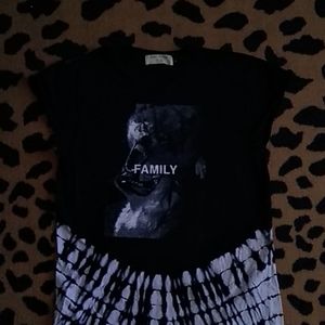 Darc sport "Family" wolves cap sleeve T